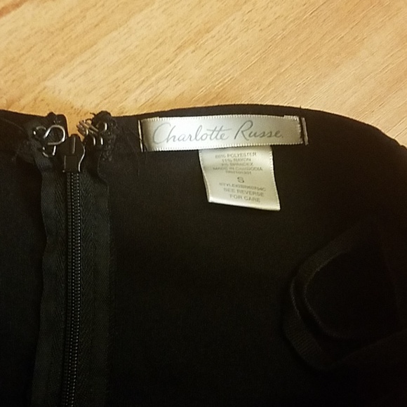 black strapless dress - Picture 5 of 7